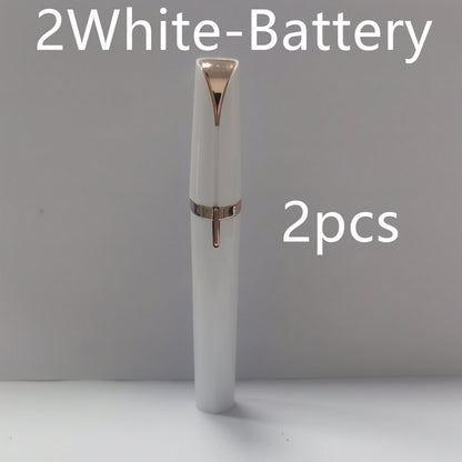 Mini Electric Eyebrow Trimmer Lipstick Brows Pen Hair remove